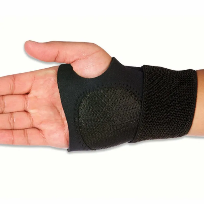 Pro-Tec Clutch Wrist Support fitted around the wrist and palm