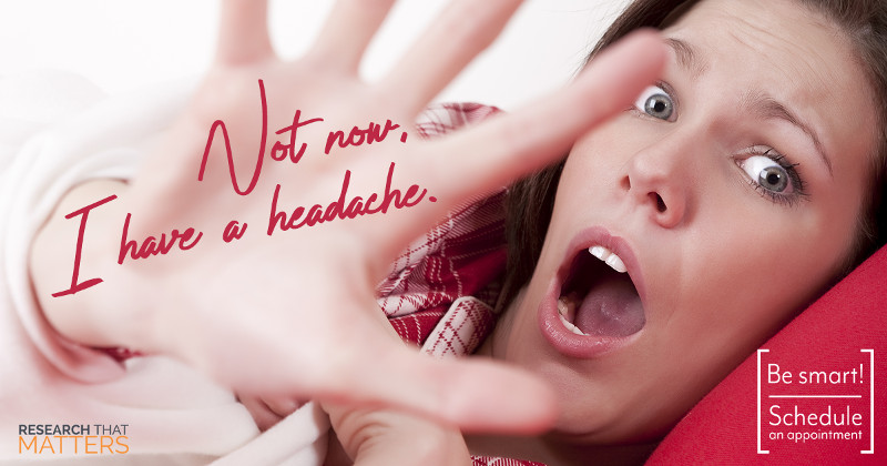Happiness is… Not Having a Headache
