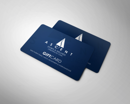 The Ascent New Patient Gift Card – Brookfield Chiropractor
